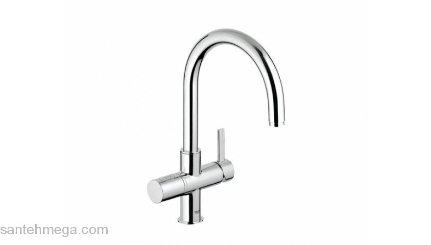 Смеситель для мойки GROHE Blue 31323001. Фото