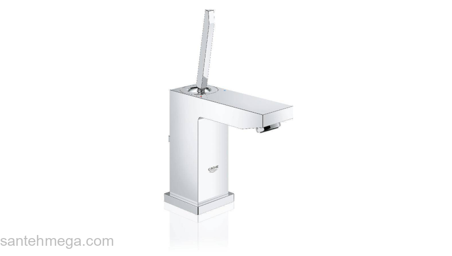 GROHE 23654000 Eurocube Joy Смеситель для раковины со сливным гарнитуром, размер S. Фото