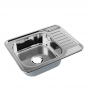 Мойка нержавеющая сталь полированная чаша слева 650*500 Basic IDDIS BAS65PLi77. Фото