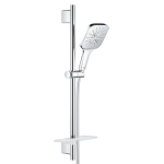 GROHE 26583000 Rainshower SmartActive Cube 130 Душевой гарнитур III, душевая штанга 600 мм, шланг 1750 мм, полочка, хром GROHE 26583000 Rainshower SmartActive Cube 130 Душевой гарнитур III, душевая штанга 600 мм, шланг 1750 мм, полочка, хром. Фото
