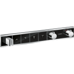 Термостат Hansgrohe RainSelect для душа 15357600, черный/хром Термостат Hansgrohe RainSelect для душа 15357600, черный/хром. Фото