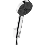 Pulsify Select Душевой набор с держателем 105 3jet Relaxation, шланг 125 см 24302000, хром Pulsify Select Душевой набор с держателем 105 3jet Relaxation, шланг 125 см 24302000, хром. Фото